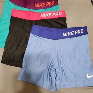 Nike Pro dri fit shorts